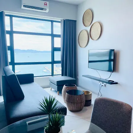 Keen Suites-Jesselton Quay Kota Kinabalu Bagian luar foto