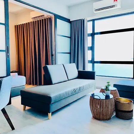 Keen Suites-Jesselton Quay Kota Kinabalu Bagian luar foto
